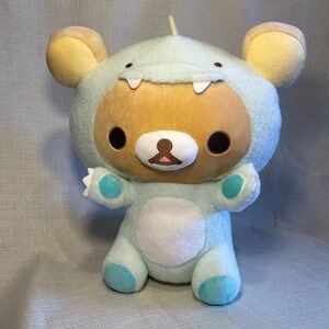 Rilakkuma San-X Original Plays with Dino Series Plush